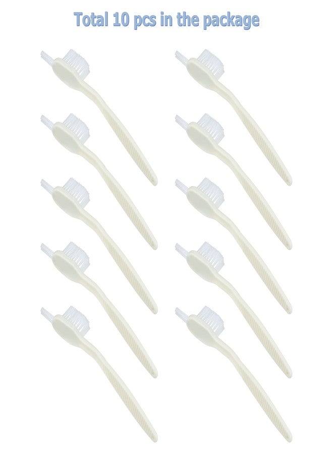 EIKS 10 Pack Cleaning Brushes with Flexible Bristles Multipurpose for Cleaning Juicer Glassware Shoes Sink Window Track Tile Lines Narrow Spaces - Image 2