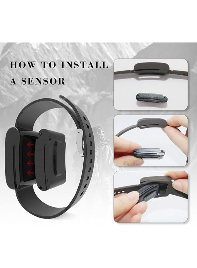 Silicone Band Strap Compitable with WHOOP 4.0 and 3.0 Heart Rate Monitor - Image 3