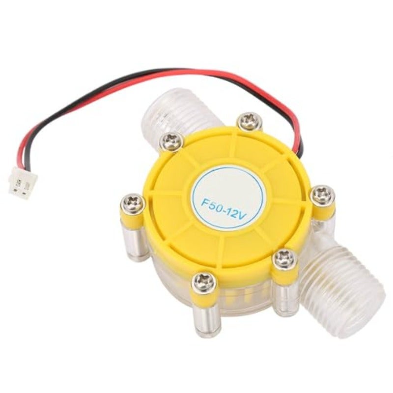 F50 Micro Hydro Generator Durable DC for Home Energy Solutions Compact and Lightweight Design F50 12V transparent yellow - Image 2