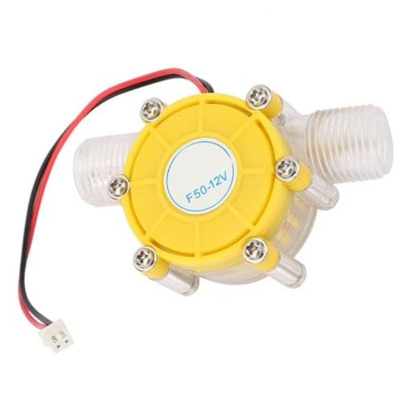 F50 Micro Hydro Generator Durable DC for Home Energy Solutions Compact and Lightweight Design F50 12V transparent yellow - Image 1