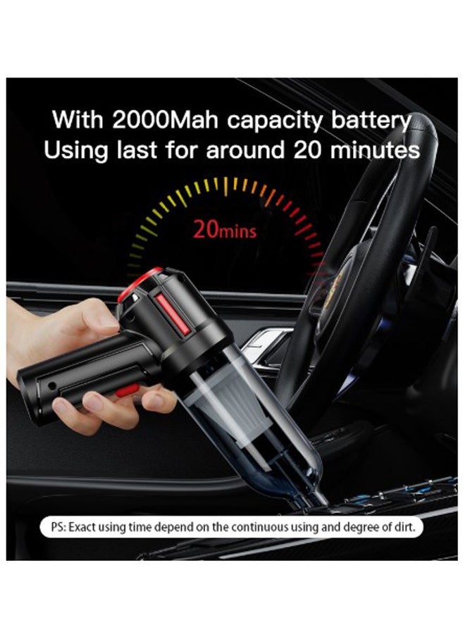 Yesido - YESIDO (VC03) - 4500pa Portable Compact Handheld Car Vacuum Cleaner - Image 1