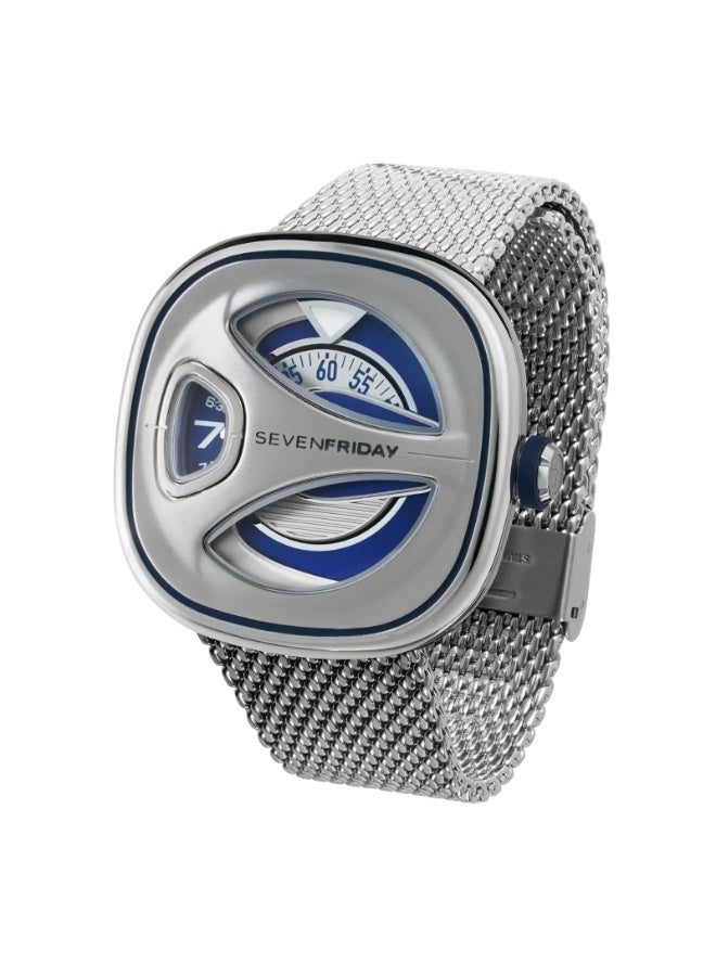 Sevenfriday Me Automatic Blue Dial Men's Watch ME1/01M - Image 4