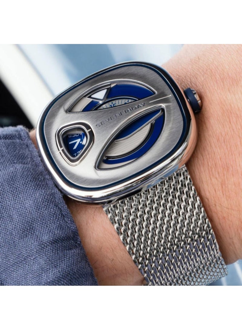 Sevenfriday Me Automatic Blue Dial Men's Watch ME1/01M - Image 3