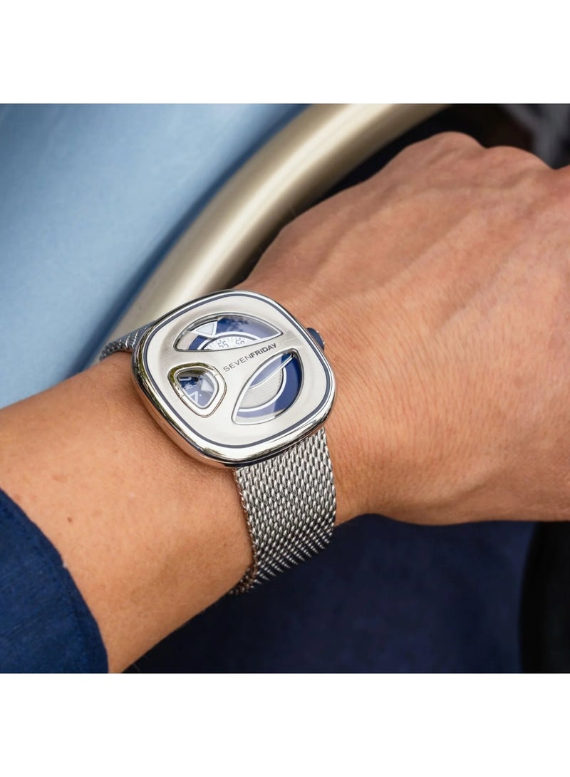 Sevenfriday Me Automatic Blue Dial Men's Watch ME1/01M - Image 5