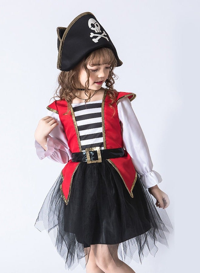 Beauenty Kids Pirate Costume girls Party Cosplay - Image 4