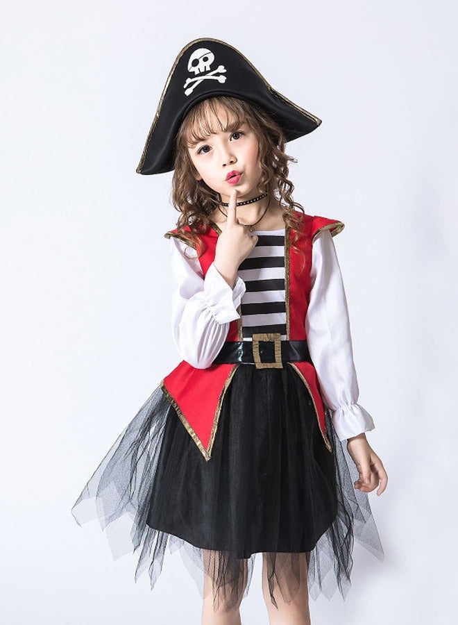 Beauenty Kids Pirate Costume girls Party Cosplay - Image 2