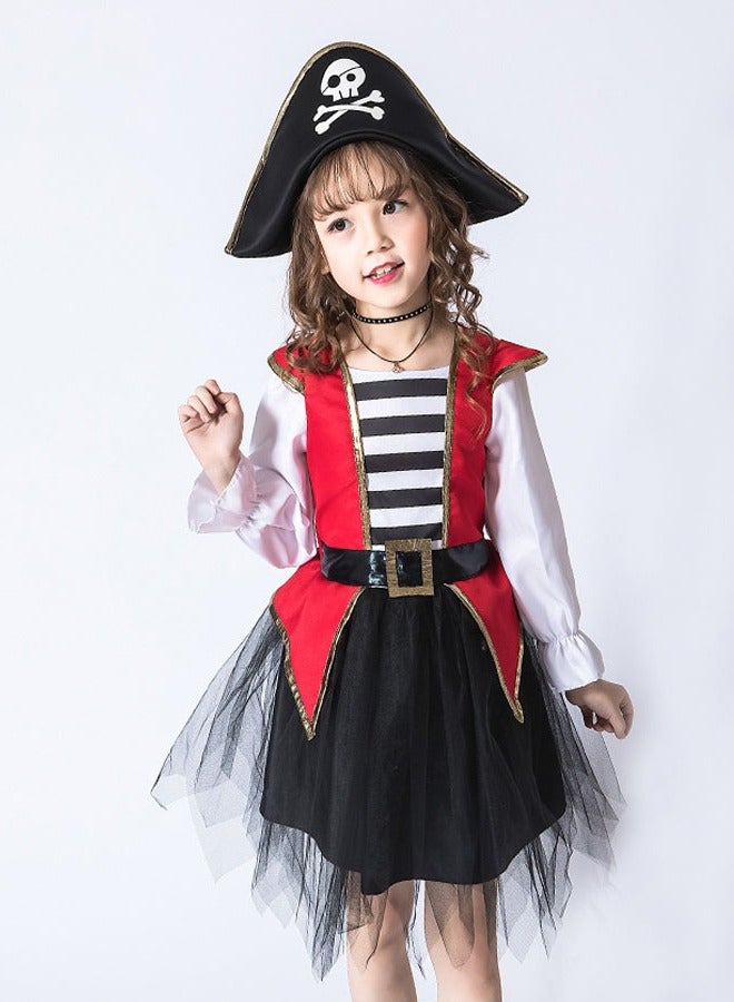 Beauenty Kids Pirate Costume girls Party Cosplay - Image 3