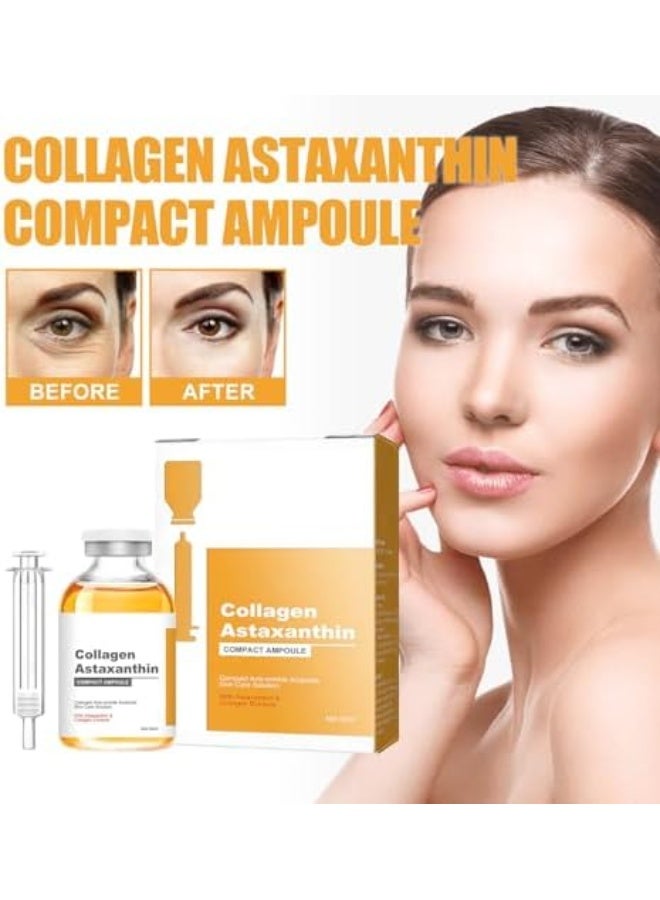 إيلهو سيروم كولاجين أستازانتين، أمبولة كولاجين أستازانتين لرفع الجلد، مرطب ومضاد للشيخوخة، يشد البشرة، لجميع أنواع البشرة، 30 مل - Image 2