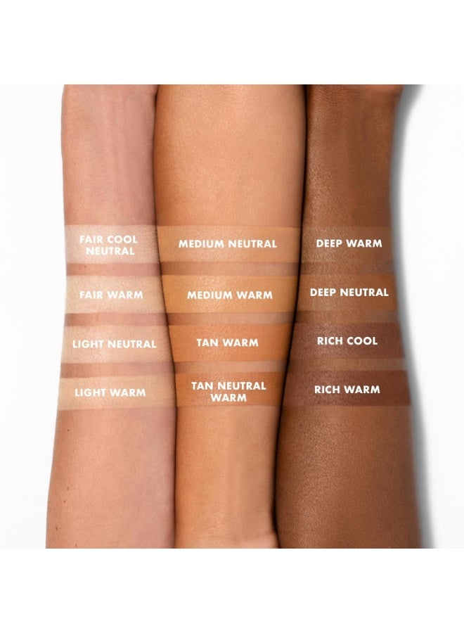 إلف e.l.f. بودرة Halo Glow Powder Filter، بودرة تثبيت فائقة النعومة (درجة Tan Warm) 10 غرام - Image 4