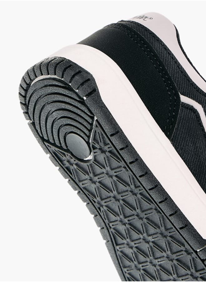 Lee Cooper Boys' Colourblock Sneakers with Hook and Loop Closure  - Image 5