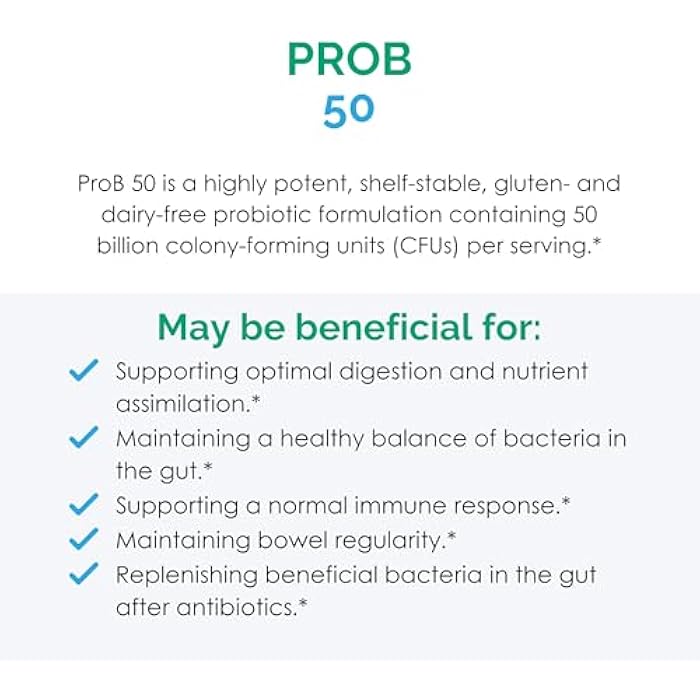 Rootcology by Dr. Izabella Wentz | ProB 50 | 18 Shelf-Stable Probiotic Strains to Support Gut Health and Maintain Bowel Regularity with Bifidobacterium, Lactobacillus and More | 30 Vegetarian Capsules - Image 5