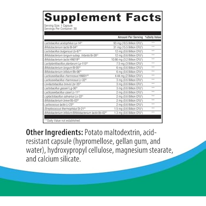 Rootcology by Dr. Izabella Wentz | ProB 50 | 18 Shelf-Stable Probiotic Strains to Support Gut Health and Maintain Bowel Regularity with Bifidobacterium, Lactobacillus and More | 30 Vegetarian Capsules - Image 2