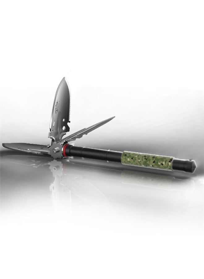 Hannah Hana Hn-g15 Extended Version Multi-function Outdoor Shovel Car-mounted Spade Portable Small Folding Military Shovel - Image 4