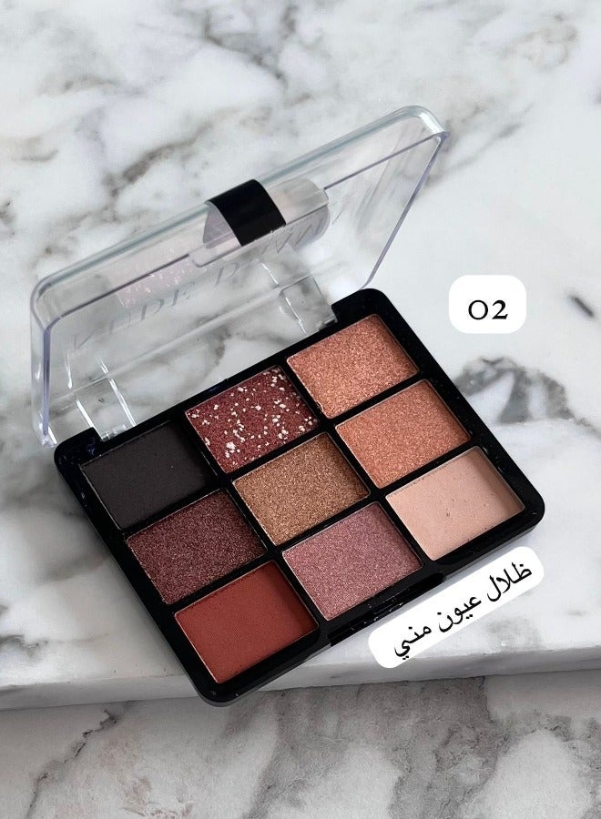 Kylin Beauty Mini Eyeshadow 02 - Image 2