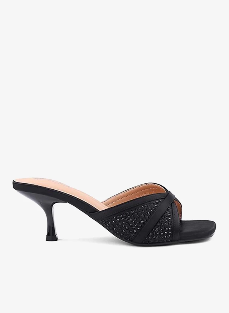 كابلي صنادل بكعب أنيقة للنساء