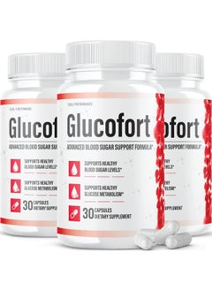 IDEAL PERFORMANCE Glucofort Supplement Support Formula (3 Pack)  - Image 1