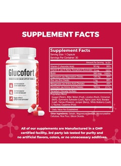 IDEAL PERFORMANCE Glucofort Supplement Support Formula (3 Pack)  - Image 4