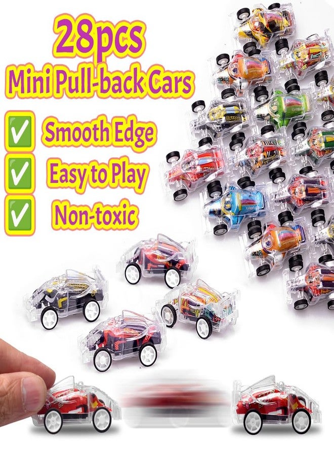 VKTEN 56PCS Party Favors for Kids, 28 Pop Tubes and 28 Mini Pull Back Cars, Birthday Party Favors, Goodie Bag Stuffers, Treasure Box Toys, Classroom Prizes, Carnival Rewards for Boys and Girls - Image 4