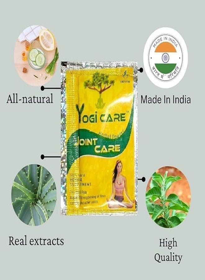 Quickbits Yogi Care Joint Care Herbal Powder Ayurvedic Formula for Relief Natural Support for Stiffness, Mobility (Pack Of 14) - Image 2