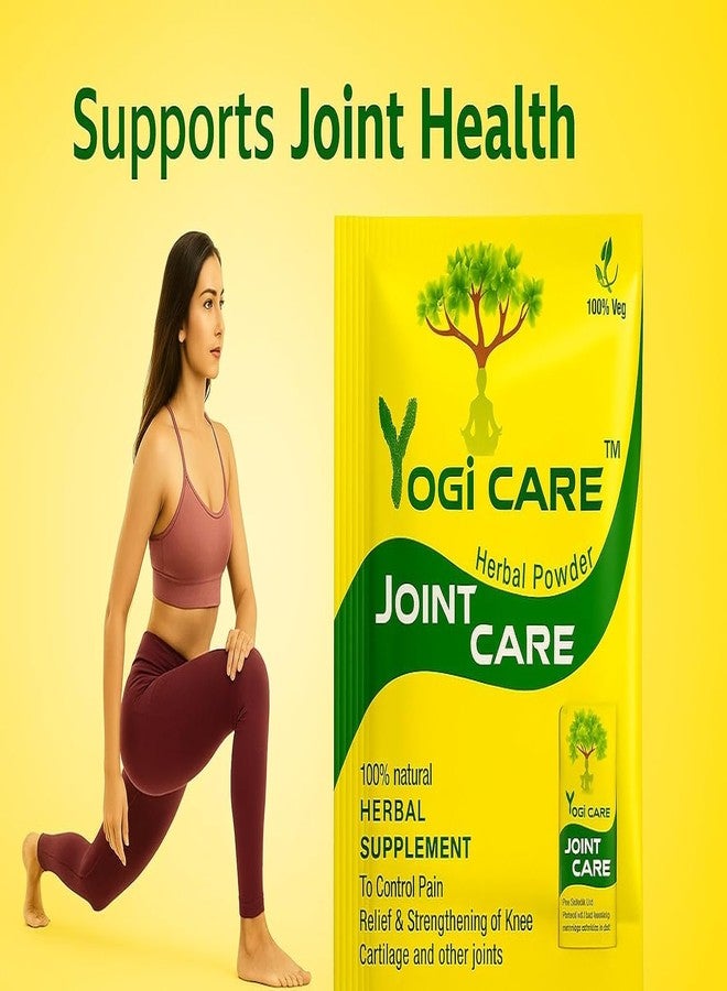 Quickbits Yogi Care Joint Care Herbal Powder Ayurvedic Formula for Relief Natural Support for Stiffness, Mobility (Pack Of 14) - Image 3