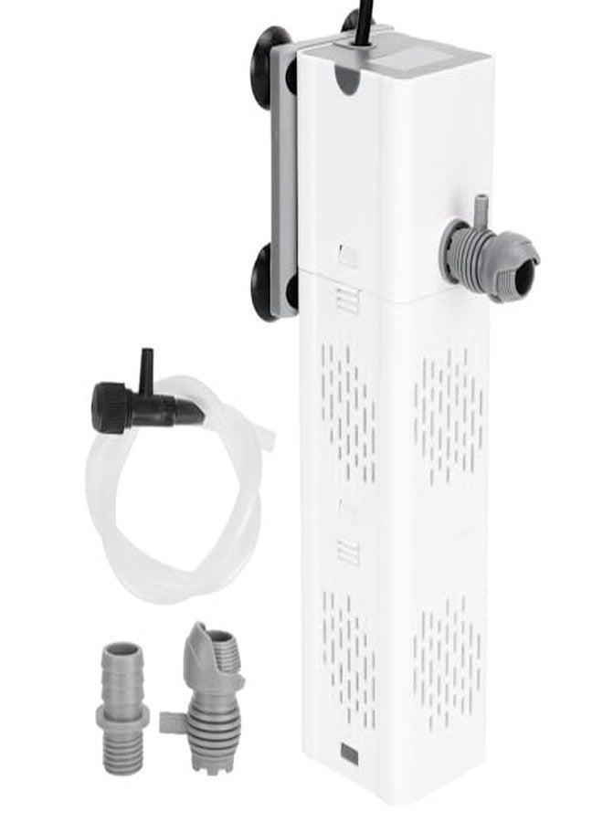 Chiffonade ZYN61 Submersible Aquarium Filter 6W 500L/H - 4-in-1 Water Pump with Multi-Layer Filtration for Fish Tank Cleaning and Oxygenation(US) - Image 1