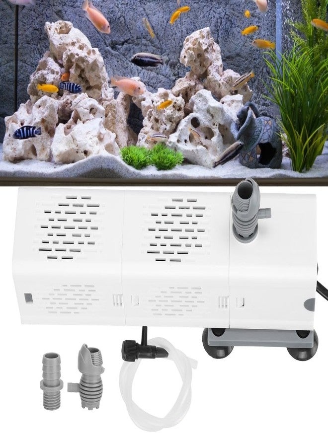 Chiffonade ZYN61 Submersible Aquarium Filter 6W 500L/H - 4-in-1 Water Pump with Multi-Layer Filtration for Fish Tank Cleaning and Oxygenation(US) - Image 5