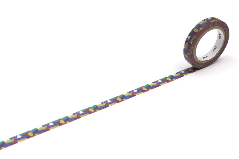 MT Products mt Washi Masking Tape, 7mm x 7 mtrs Shade -kitanokuni, (Pack of 1) - Image 5