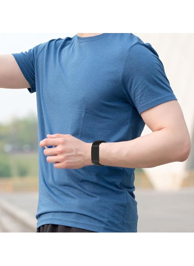 Braided Sport Replacement Band Compatible with Whoop 4.0 Fitness & Activity Tracker, Soft Polyester Elastic Strap Easy to Use and Perfect for Every Occasion