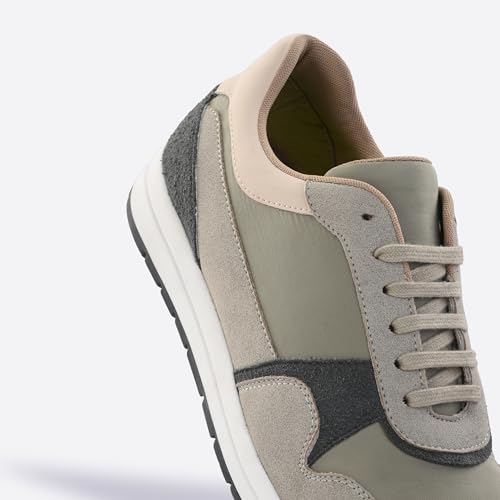 Cruiser Men's Pace-1 Olive Sneakers_7 UK (2554-4) - Image 3