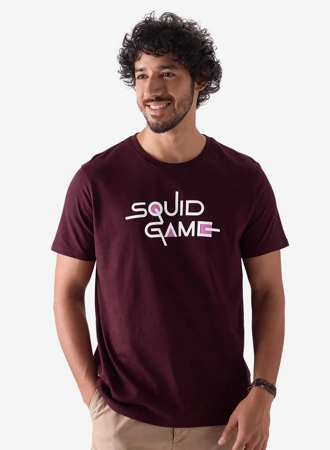 ذا سوليد ستور تيشيرت بشعار سكويد جيم