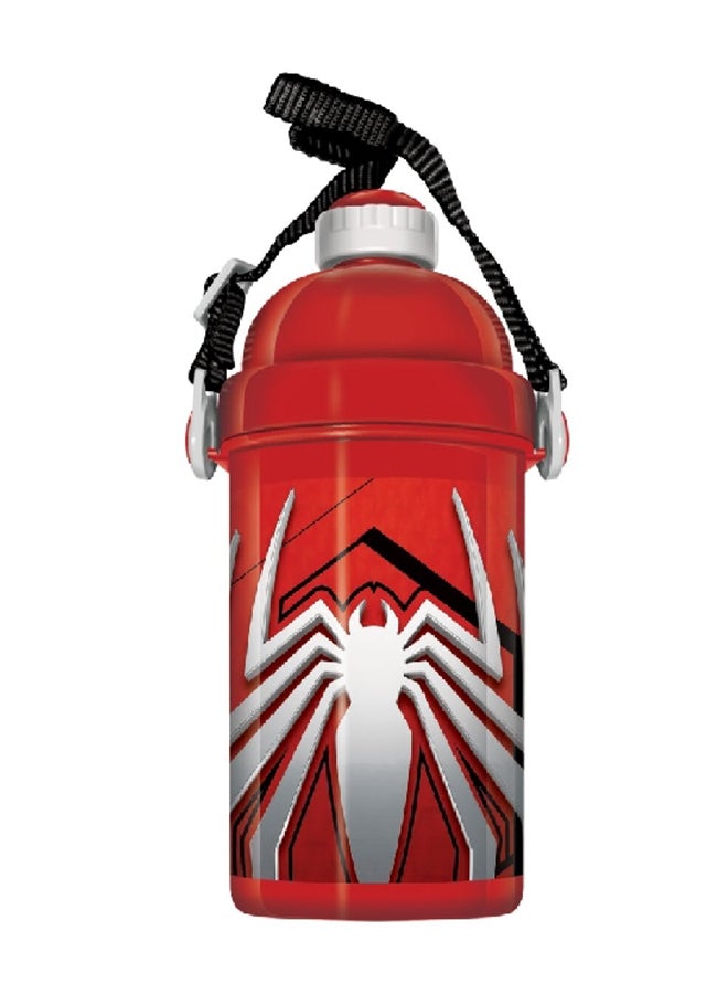 فيرست كيد زجاجة ماء للأطفال بتصميم سبايدرمان باللونين الأحمر والأبيض، سعة 500 مل، FKA-02247