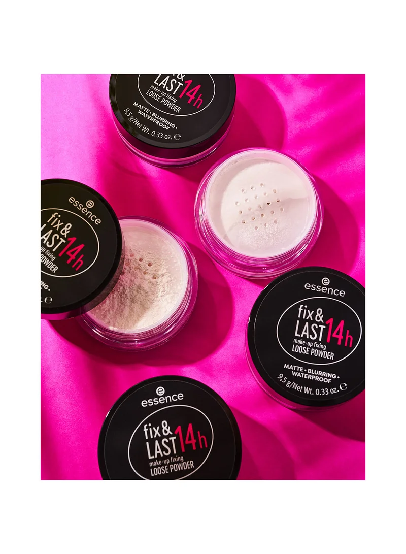 Essence essence fix & LAST 14h make-up fixing LOOSE POWDER