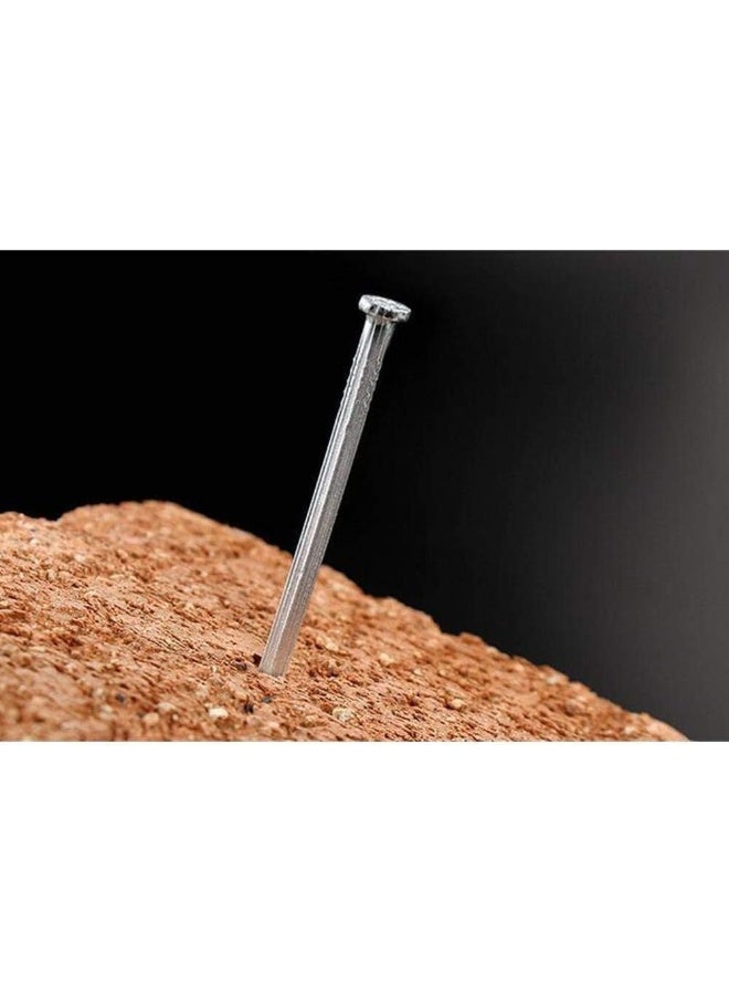 Poaker Common Wire Round Head Nails Essential Hardware For Carpentry, Electrical, Picture Hanging, Wall Mounting, And Woodworking (1 1/4 Inch (200Gram)) - Image 5