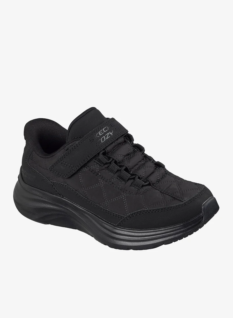 Skechers BLACK TEXTILE / BLACK SYNTHETIC / BLACK TRIM Kids Contour Foam for Men | Best Price UAE