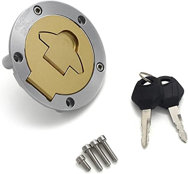 DEMULAX Motorcycle Fuel Tank Cap with Key Lock - Image 1