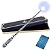 ChampWe Light Up Magic Wizard Wand Rechargeable Illuminating Toy for Kids Witch Collection Cosplay Accessories with Spellbook and Gift Box Blade - Image 2