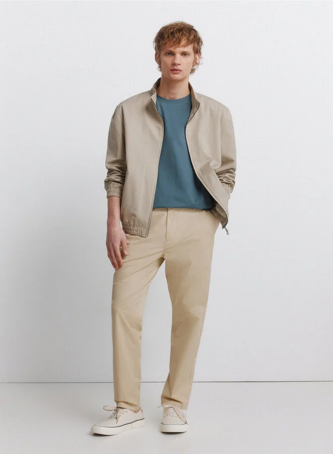 Light comfort slim fit chinos