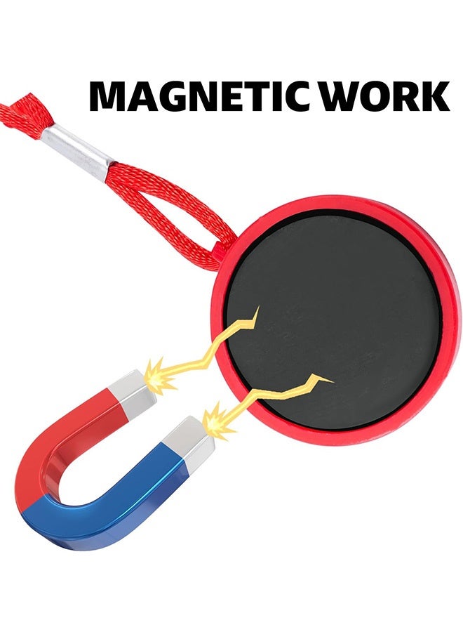 Universal Treadmill Magnetic Treadmill Safety Key Fitness Replacement Kit Suitable for 99% Treadmills(Red) - Image 2