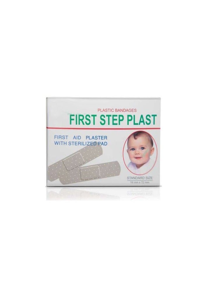 First Step Plaster Bandage Strips Normal 100 P
