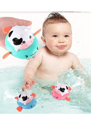Baby Bath Toys for 1 Year Old Boy Gifts Bath Toys for Toddlers 1-3 Baby Toys 12-18 Months Baby Pool Toys for Kids Girls Wind Up Cow Toy Bathtub Swimming Pool Toys 3 Pack - pzsku/ZC7B1E0E99B9B31575FA0Z/45/_/1663662066/9cd9212d-9a7f-4dc4-b25d-25f855759459