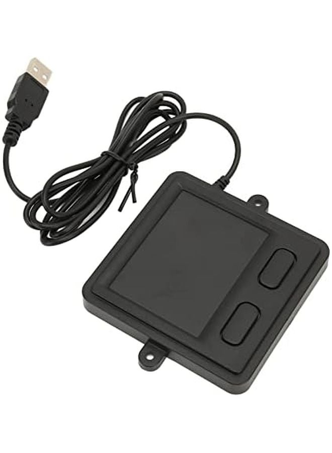 Pssopp Black Sensitivity Touchpad High Sensitivity Wired Multifunctional USB For Laptops - Image 1