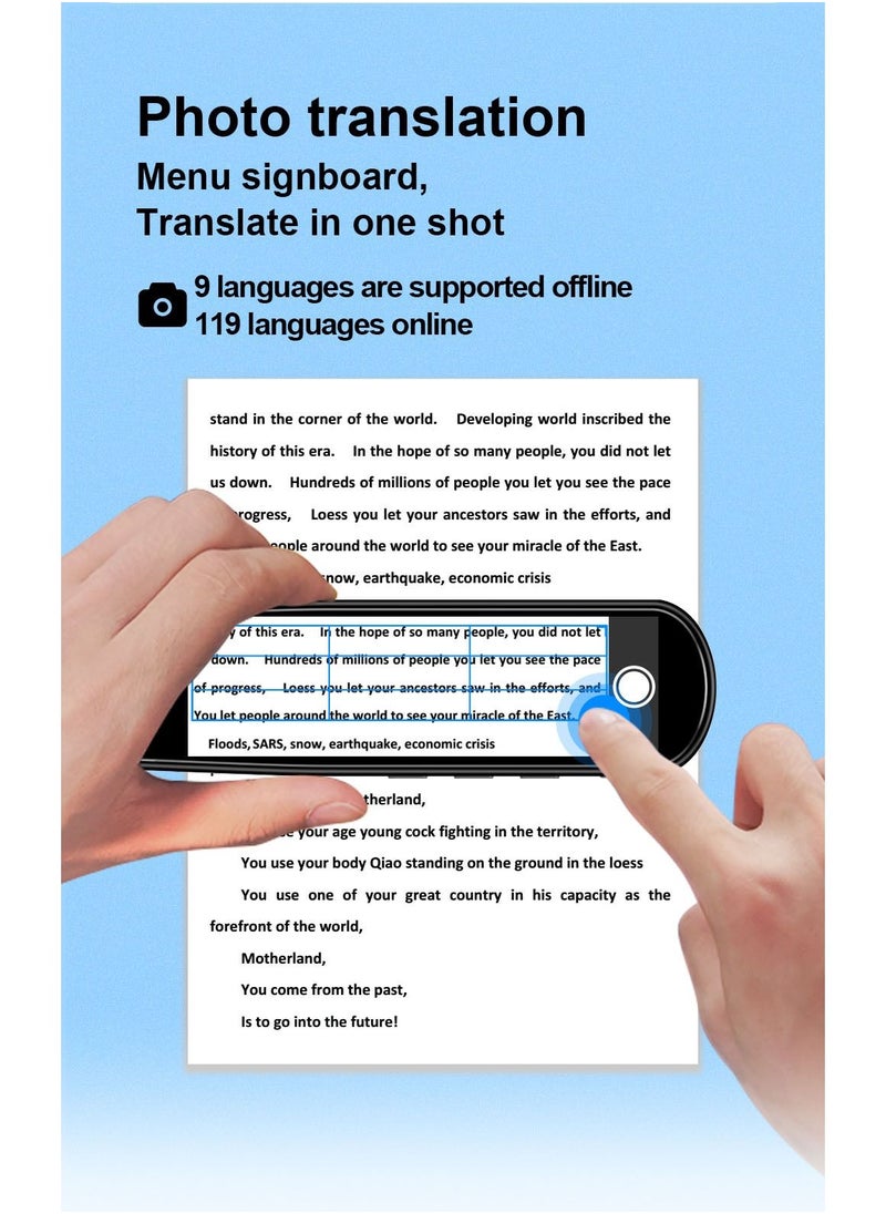 Crony - MD043 Plus Translation Pen language OCR Arabic scanning translation pen English Korean Japanese Malay Vietnamese - Image 1