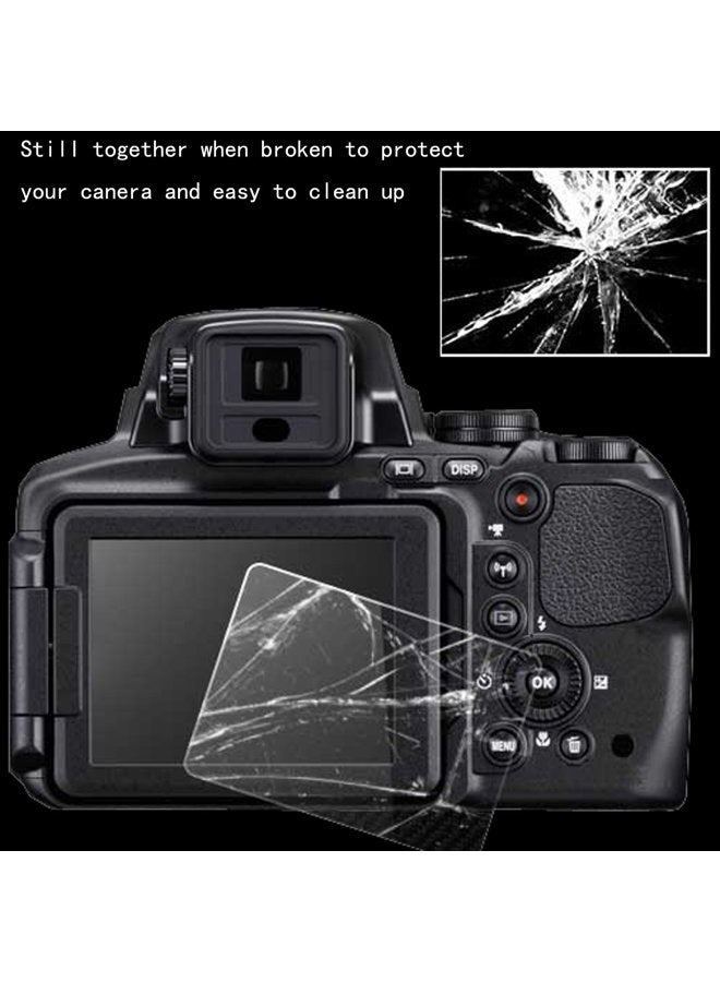 debous Screen Protector for Nikon D3500 D3400 D3300 D3200 Canon SX500 SX510 SX530, Edge to Edge Tempered Glass Hard Protective for Canon SX500 SX510 SX530 Nikon D3500 D3400 D3300 D3200 Camera (2pcs) - Image 3