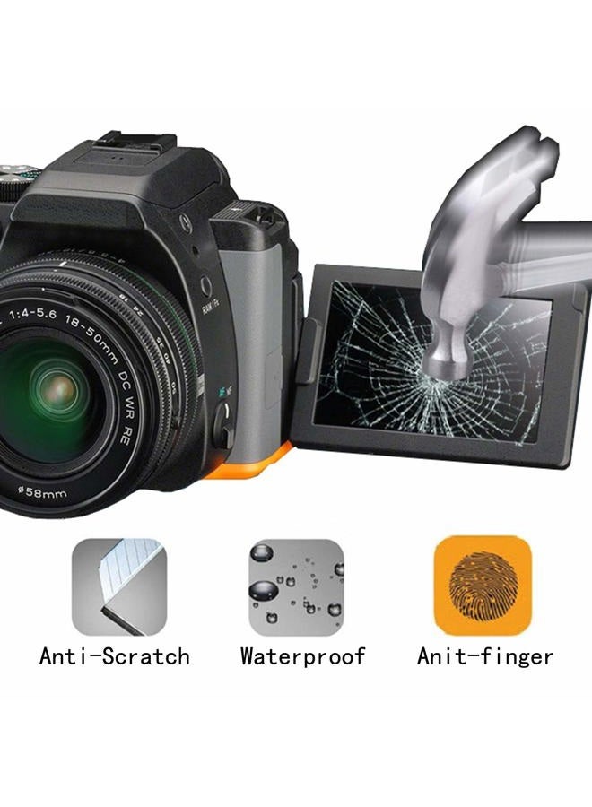 debous Screen Protector for Nikon D3500 D3400 D3300 D3200 Canon SX500 SX510 SX530, Edge to Edge Tempered Glass Hard Protective for Canon SX500 SX510 SX530 Nikon D3500 D3400 D3300 D3200 Camera (2pcs) - Image 4