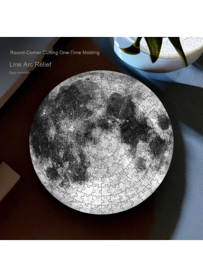 لعبة أحجية دائرية مصنوعة من ورق كاردستوك أزرق صغير - لعبة إبداعية للكبار والصغار - Image 3