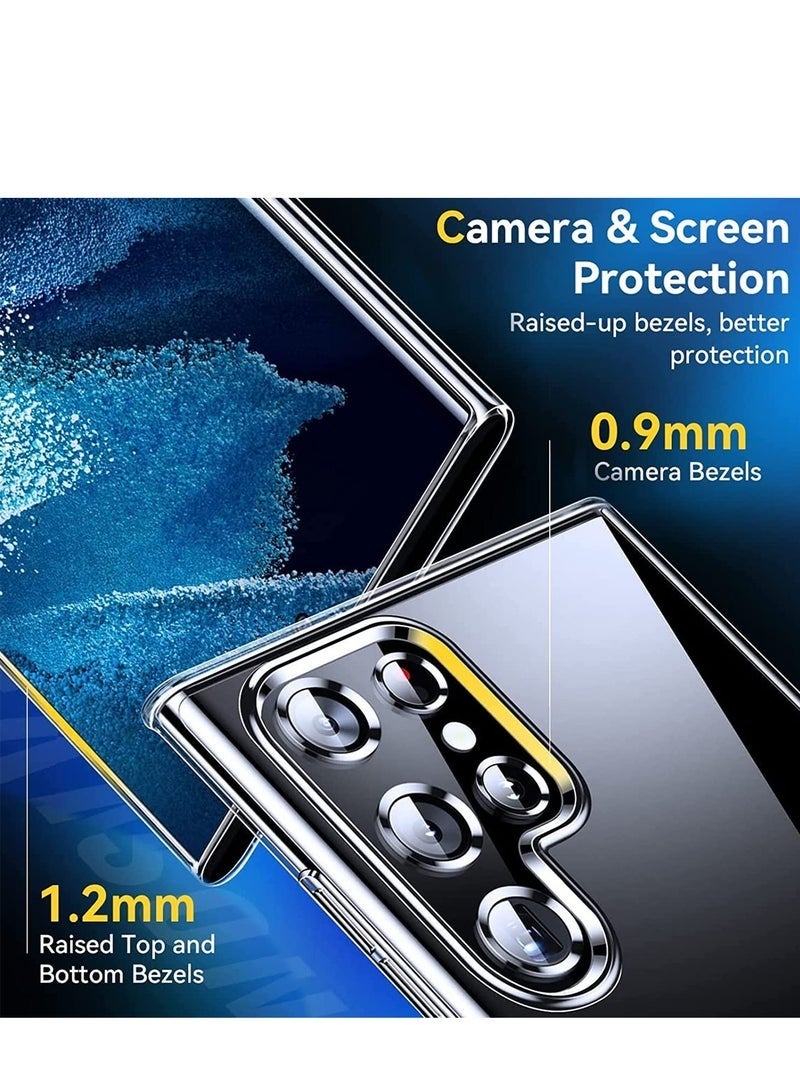 Gear4 Samsung Galaxy S25 Ultra 2025 Gear4 Premium Protection Series Crystal Palace D3O Crystalex Drop Protection Completely Transparent Ultra Hybrid MagSafe Case Cover - Clear - Image 4
