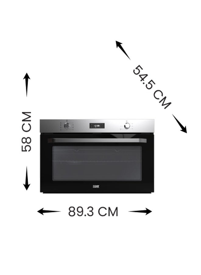 XPER - Built-in Electric Oven - 89.3 cm - 6 Functions - Fan - Steel - Made in Turkey - XPBO90E6F - Image 1