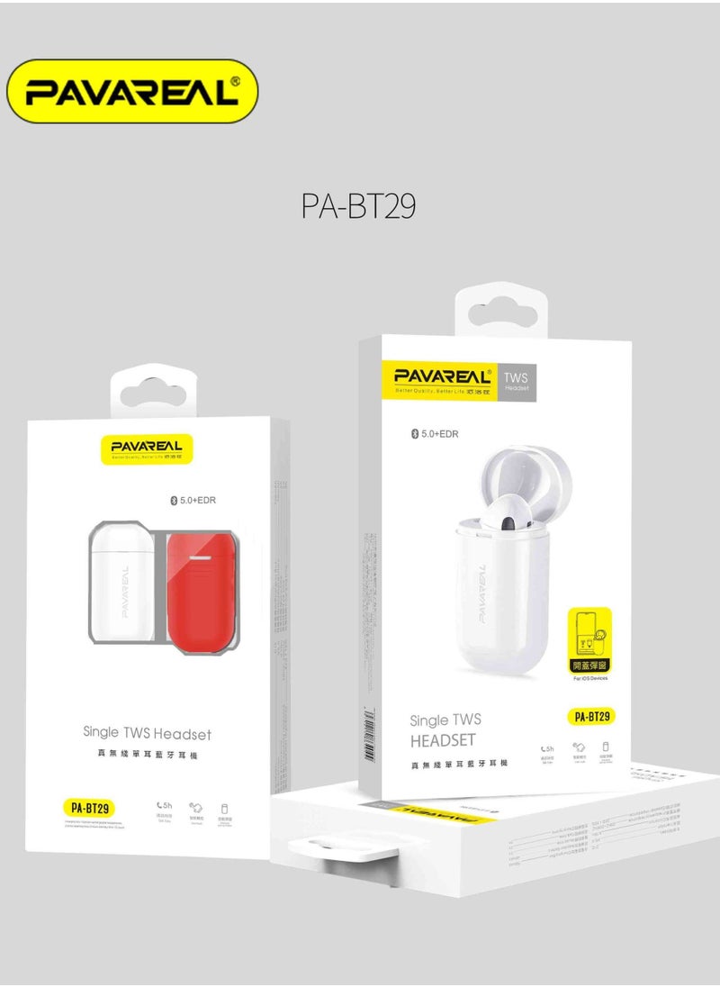 PAVAREAL - PA-BT29 Single TWS Headphone - Image 1