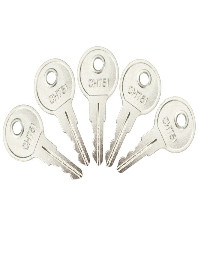gradora CH751 Key Universal Keys Replacement for RV Compartments Campers Storage Cabinets Door Lock T-Handles Tool Boxes Pickup Shells (Pack of 8) - Image 4