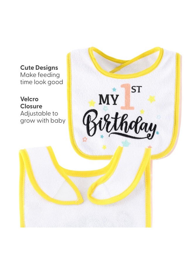 The Peanut Shell The Peanutshell Baby Boy or Girl Terry Bibs Set of 10-100% Cotton, Soft, Absorbent Baby Bibs, Unisex Toddler Boy or Girl Set, Newborn & Infant - Holiday - Image 3